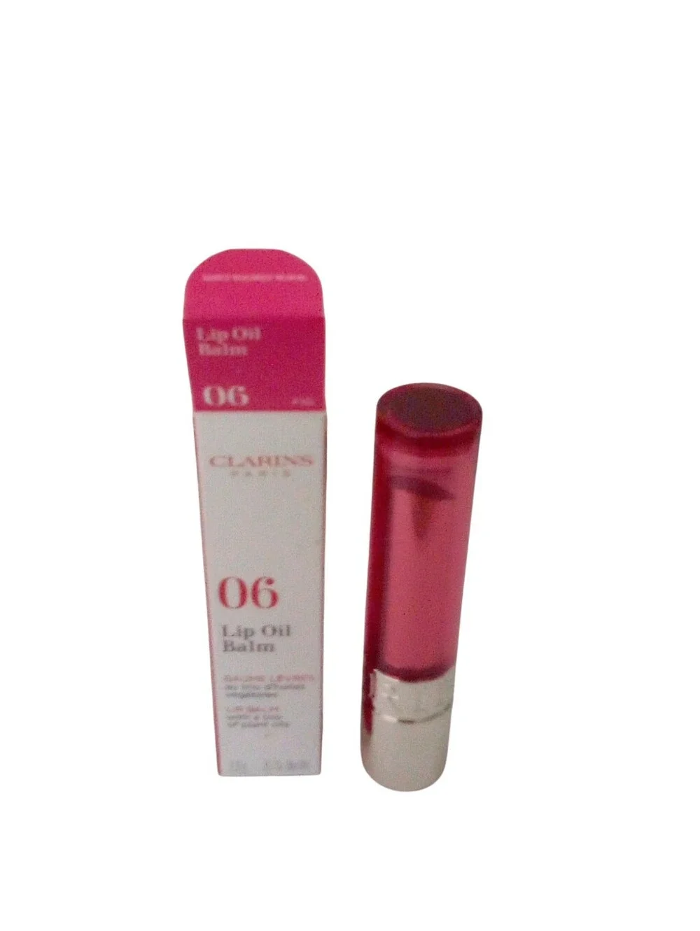 CLARINS Paris 06 Lip Oil Balm In Fig NIB